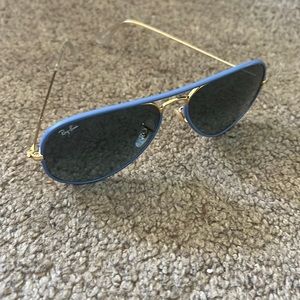 Ray bans - blue frames
